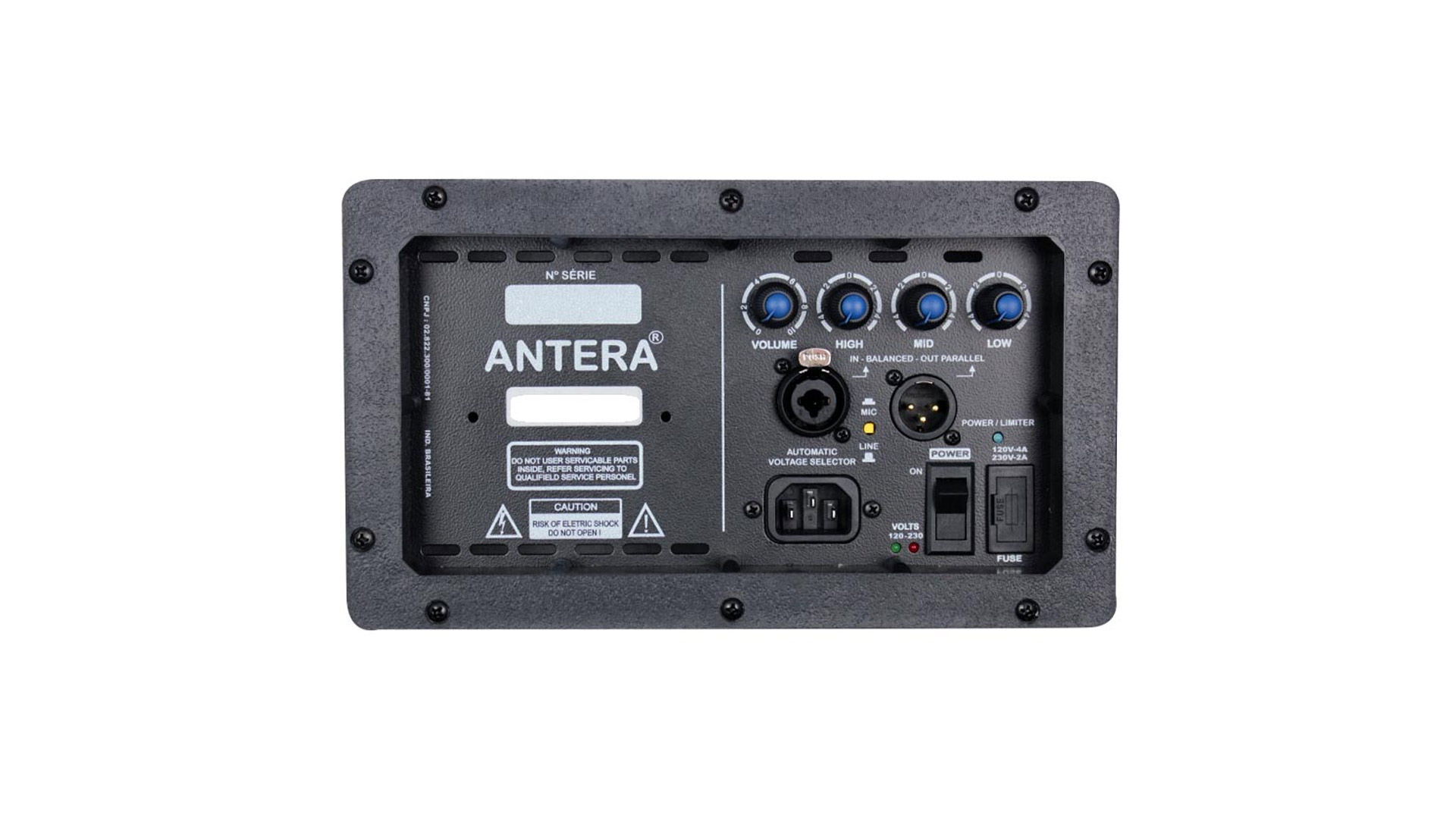 CAIXA DE RETORNO ANTERA MR10A MONITOR ATIVO MR10A ANTERA - MONITOR DE PALCO ATIVO MR10A ANTERA - FOTO ADICIONAL 1