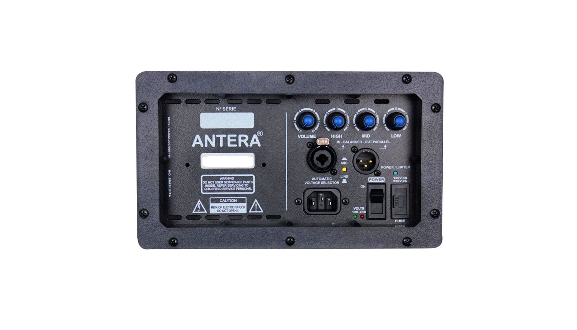 CAIXA DE RETORNO ANTERA MR12A MONITOR ATIVO MR12A ANTERA - MONITOR DE PALCO ATIVO MR12A ANTERA - FOTO ADICIONAL 1